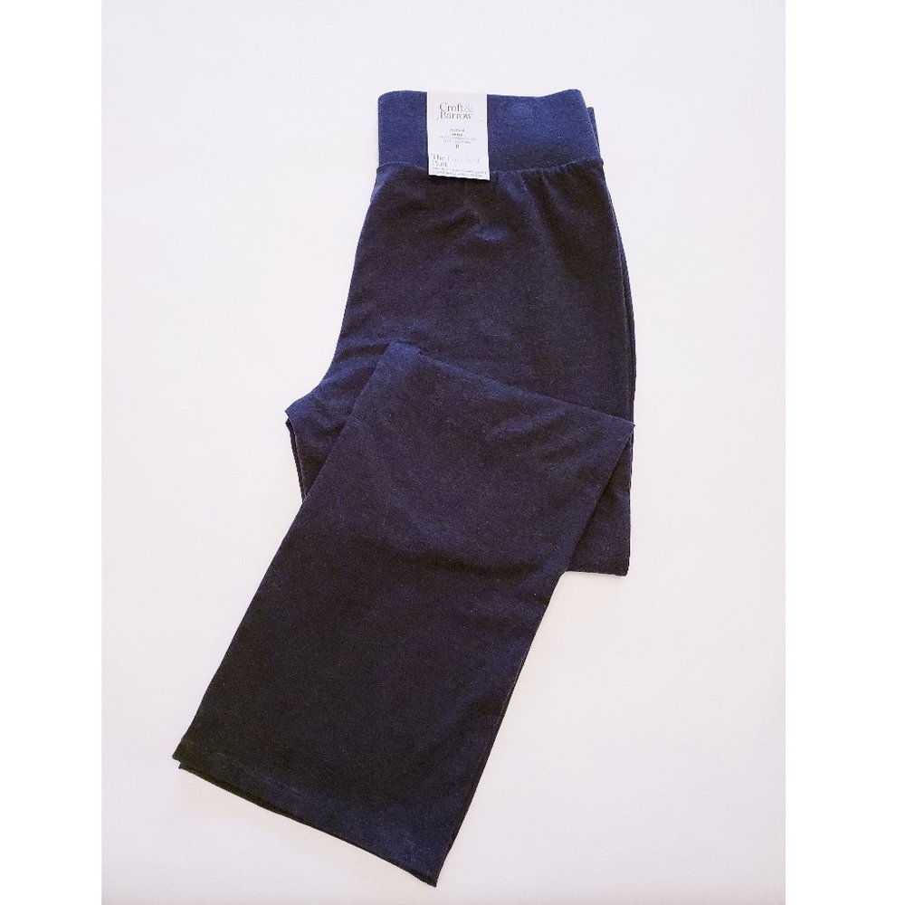 Crate & Barrow women's knit pants, dark gray, size M